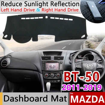 Pre Mazda BT-50 AŽ UR 2011~2019 SDX, Anti-Slip Mat Panel Kryt Pad Slnečník Dashmat Koberec Auto Príslušenstvo Koberec 2012 2013