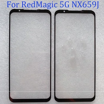 Pre RedMagic 5G NX659J Digitalizátorom. Dotykový Displej Sklo Ľan, panel, Bez Flex Kábel Pre Červená Mágia 5G NX659 Náhradné