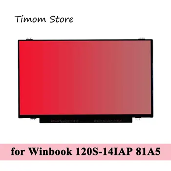 Pre Winbook 120S-14IAP Lenovo ideapad 81A5 HD rozlíšenie 1366*768 na FHD 1920*1080 eDP 30pins LCD Matice 14.0 Notebook Lesklý, Matný Displej