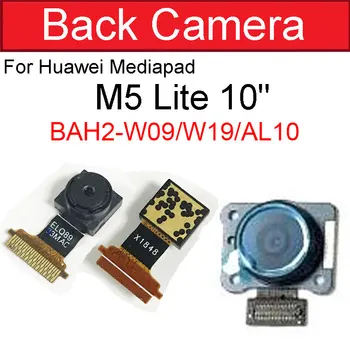 Predná & Zadná Zadná Kamera Pre Huawei MediaPad M5 Lite 10 BAH2-W09/W19/AL10 Malé Hlavné Veľký Fotoaparát Výmena Modulov opravy Dielov