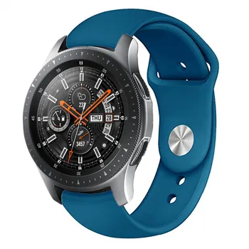 Príslušenstvo hodinky Športové Silikónové Hodinky Kapela Pás Slučky Pre Samsung Výstroj S3 22 mm S2 20 mm Galaxy Náramok Náramok Pásu