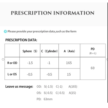 SASAMIA 1.60 Index Jasné Optickej Šošovky s antireflexným Krátkozrakosť, Ďalekozrakosť Predpis Objektív Pre Oko Uv Ochrany
