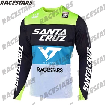 Santa Cruz Zjazdové Jersey Horský Bicykel Oblečenie Požičovňa T-shirt MTB MX Cyklistické Košele Off Road Cross-Country Motocross Nosenie