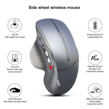 SeenDa 2.4 G Wireless mouse Optical 6 Tlačidiel Herná Myš Ergonomický USB 3600DPI 10M bezdrôtová Myš Pre Stolné Prenosný počítač