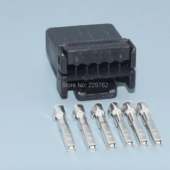 Shhworldsea 6 pin 1,2 mm auto plastový kryt zástrčka auto elektroinštalácie postroj neutesnenej konektor kábla 175507-2