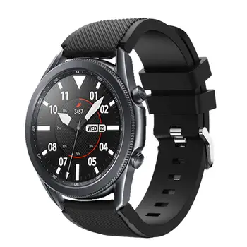 Silikónové Popruh Pre Samsung Galaxy Sledujte 3 45mm Smartwatch Úradný Watchbands Príslušenstvo Pre Galaxy Sledovať 46 mm Výstroj S3 22 mm