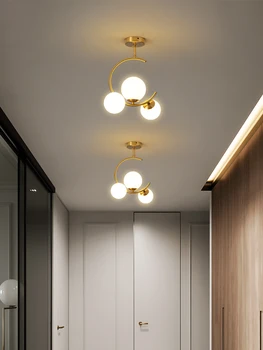 Sklo Loptu Bubliny prívesok svetlá pre Obývacia izba jedáleň Kuchyňa Spálňa Zlaté Lampy závesné svetlo pre 220V 110V