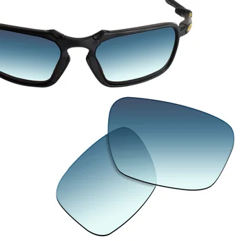 SmartVLT Náhradné Objektívy, Polarizačný pre Oakley Badman slnečné Okuliare - Blue Gradient