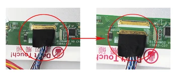 Súprava Ovládač pre LTN140AT22-P01/P02 1366*768 LCD 2019 panel 40pin Displeja DVI DIY M. NT68676 LED HDMI radič board VGA audio