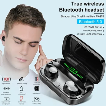 TWS Bluetooth V5.1 Slúchadlá Nepremokavé Binaural Bezdrôtové Slúchadlá TWS Bluetooth headset bezdrôtový binaural športové headset Hot Predaj