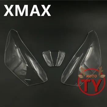 Transparentné a jasné, XMAX Nový Motocykel Pre Yamaha X MAX 300 2016 2017 2018 Svetlometu Obrazovke Ochranný Kryt, tienidlo