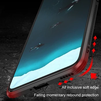 Tvrdené Sklo Prípade Huawei Honor V30 V30 P30 Pro 5G prípadoch Gradient mužov lesklý shockproof Kryt telefónu pre Česť v30 P30pro 5g