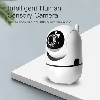 Vysoká citlivosť Wifi Auto Sledovania Ľudskej Cloud Kamera 1080P Bezdrôtové IP Kamery Home Security Dohľadu CCTV Siete