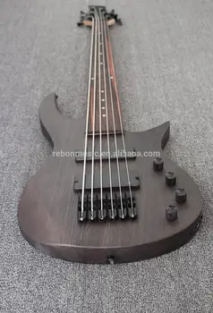 Weifang Rebon 6 string fretless elektrické basgitary