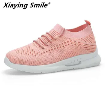 Xiaying Úsmev 2020 vetracích Oka Tenis Vychádzkové Topánky Pre Ženy, Ľahké Letné Vonkajšie Športové Topánky Pohodlné Nosenie