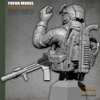 YuFAN Model /18 Resinových Americké komando, živice vojak, poprsie YFWW-2022