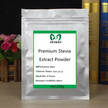 Čisté Organické Stevia Extrakt, Prášok, Nula Kalórií, Prírodné Sladidlo, Doprava Zdarma